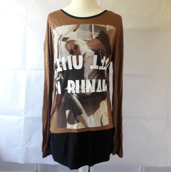 Zara Tops - Zara long sleeve tee shirt